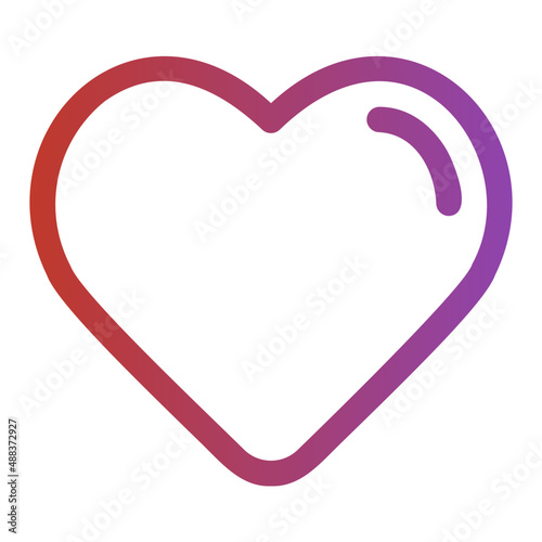 favourite gradient icon