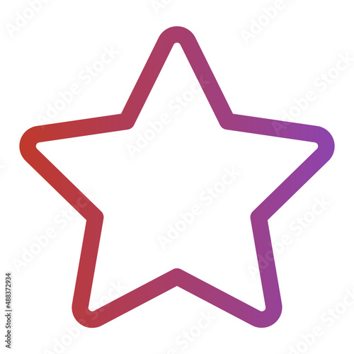 favourite gradient icon