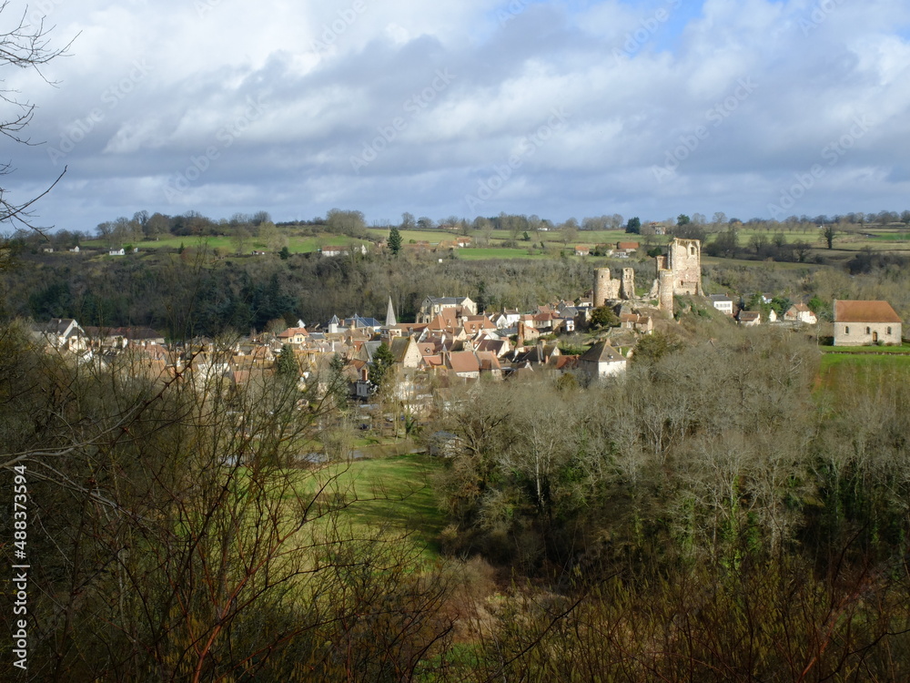 Obraz premium Hérisson (Allier)