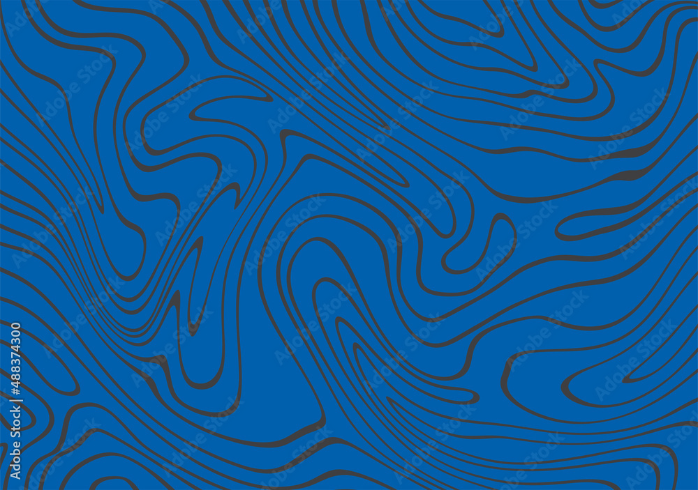 Simple blue background with contour line pattern