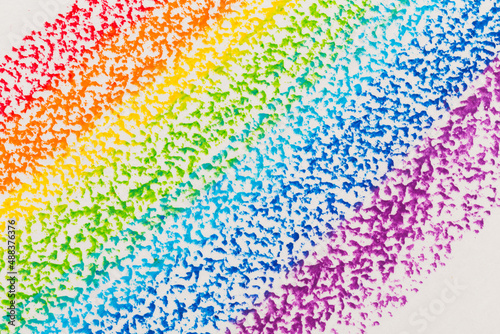 crayon rainbow background