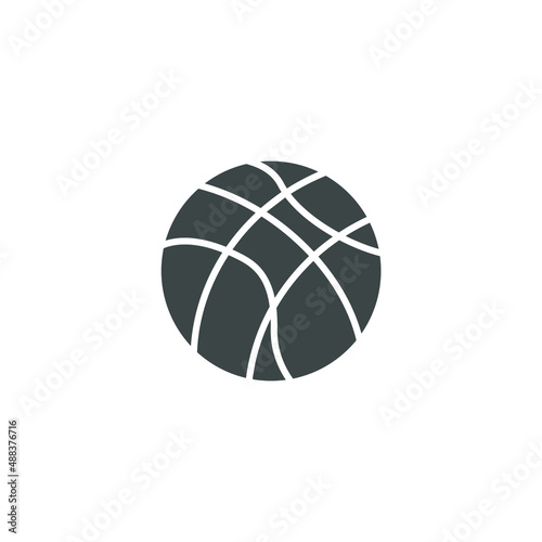 Basketball  icons  symbol vector elements for infographic web
