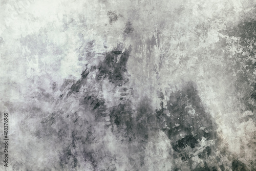 Abstract vintage grunge-style texture with an artistic brushed canvas surface