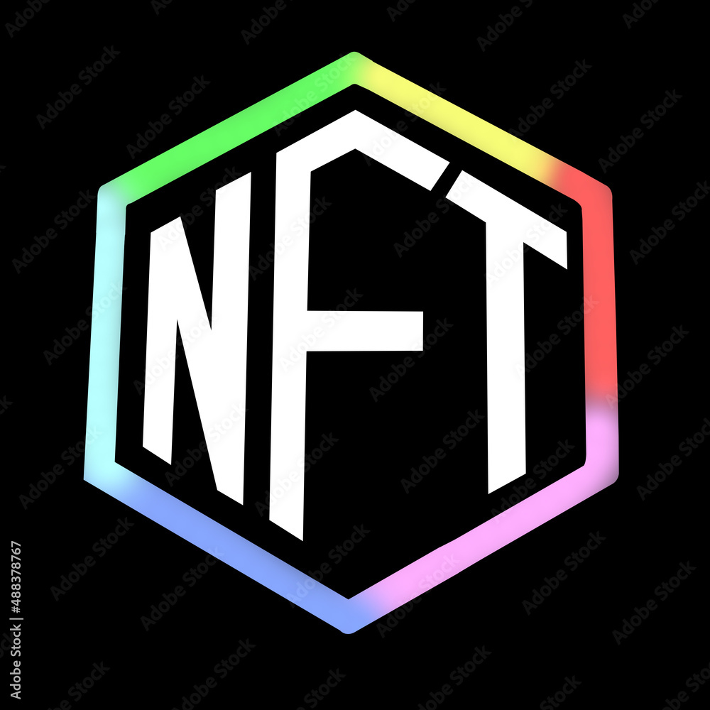Icon Nft Rainbow Color Crypto Icon Nft Rainbow Color Crypto