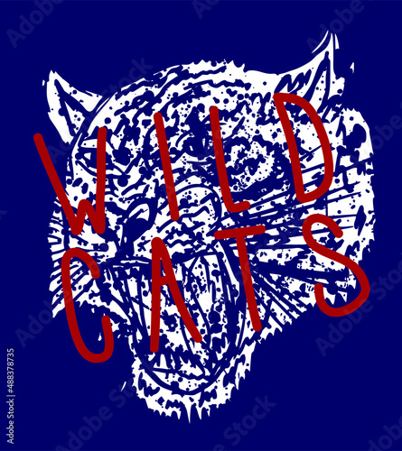 Photography Tattoo tribal Wild cats graphic design vector art