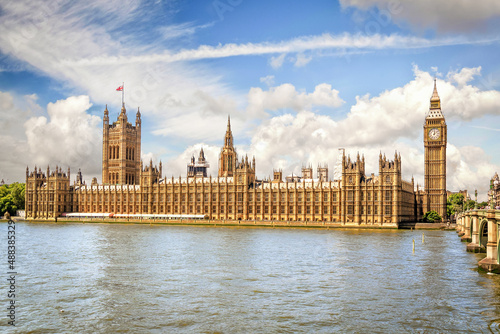 Obraz na plátně Palace of Westminster in London