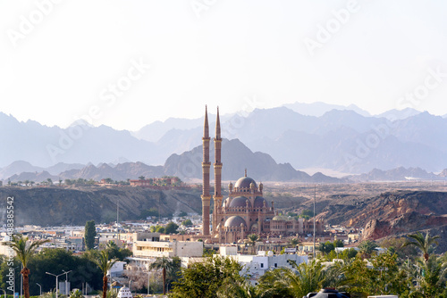 View of the city of sharm el sheikh, egypt. February 20, 2022, editorial photo
