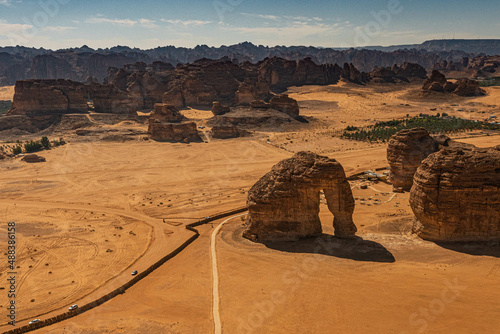 saudi arabia al ula elephant rock