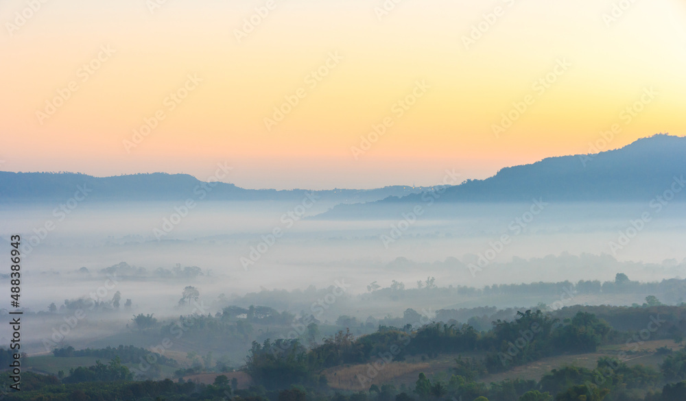 sunrise in the mountains, Phetchabun Khao Kho