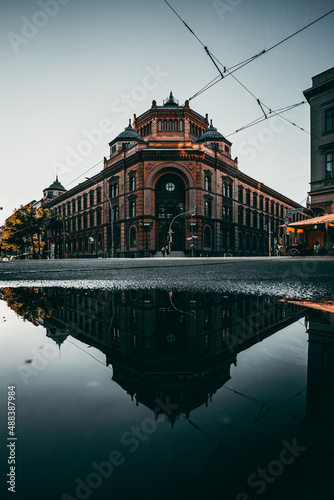 Beautiful shot of the Postfuhramt in Berlin, Germany photo