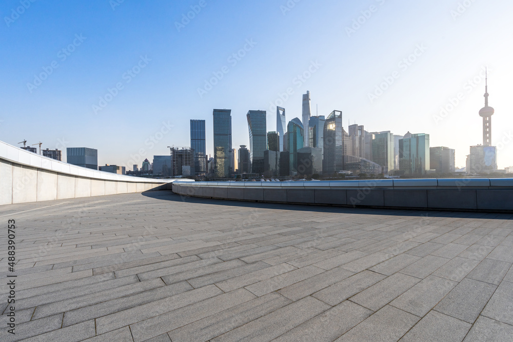Obraz premium city skyline