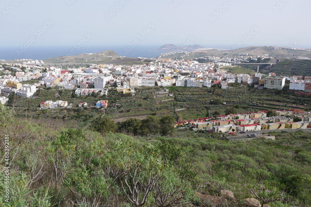 Landschaft bei Arucas auf Gran Canaria