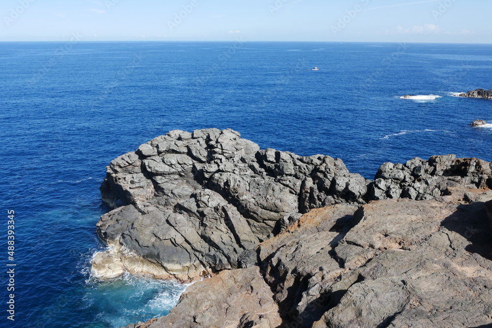 Felsenküste auf Gran Canaria bei Arucas und Las Palmas