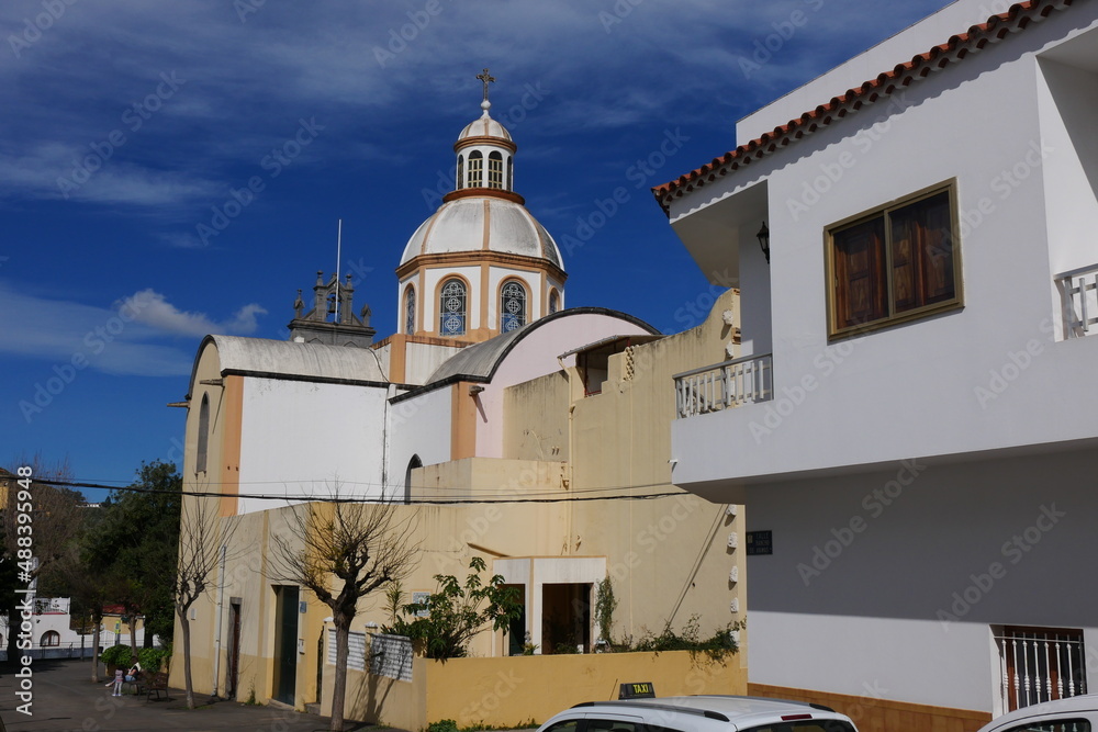 Kirche Sagrada Corázon auf Gran Canaria bei Teror