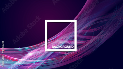 Abstract futuristic mesh technology background