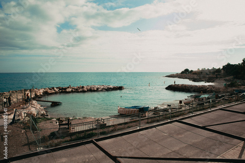 pier and sea