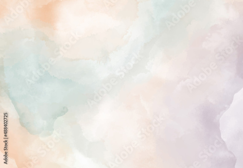 Horizontal background design with soft tone color