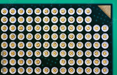 cpu pins microchip processor legs computer component technology. Macro photography