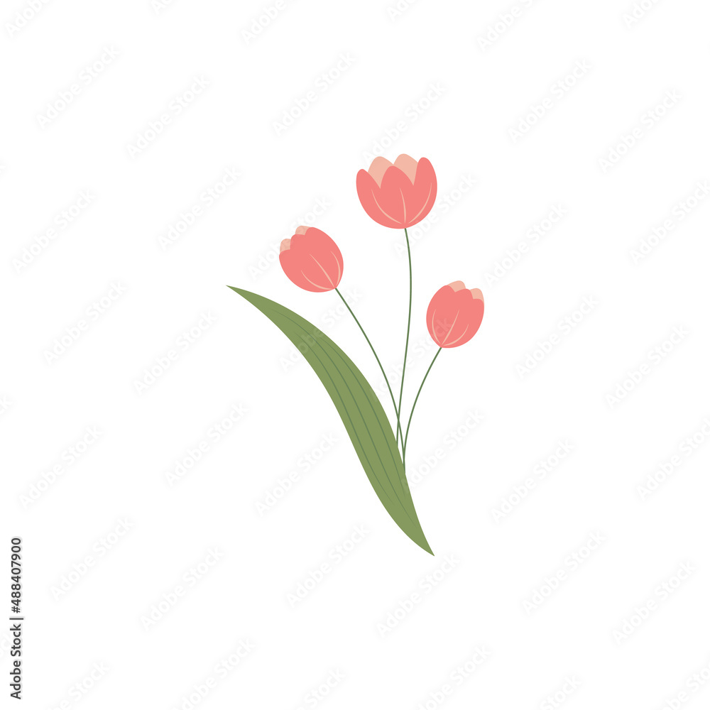 Bouquet of pinc tulips Bouquet of pinc tulips