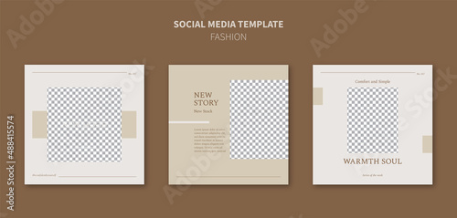 Simple Fashion Social Media Template