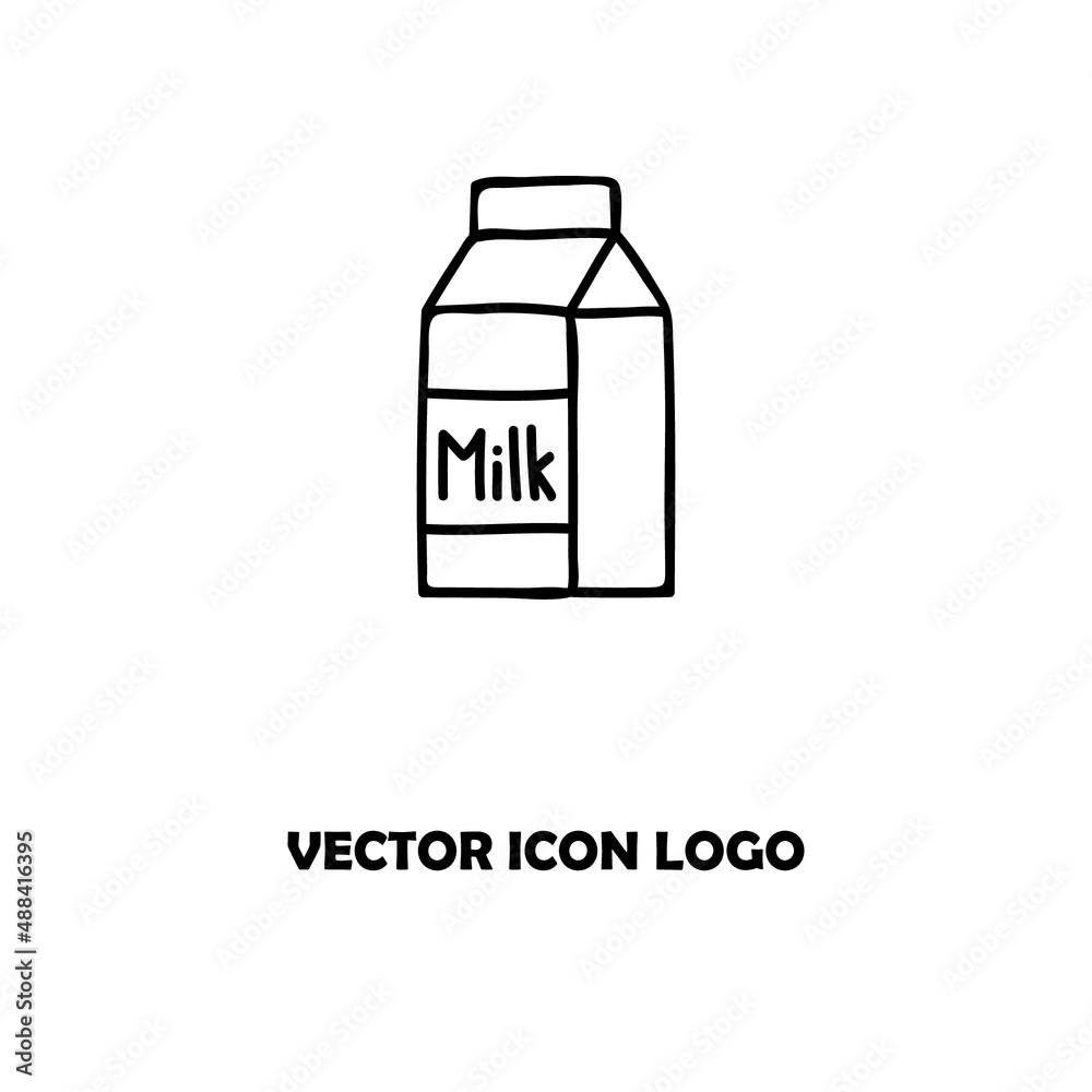 Vector milk icon. Flat illustration of milk isolated on white background. Icon vector illustration sign symbol.
Vector milk icon. Flat illustration of milk isolated on white background. Icon vector illustration sign symbol.