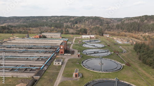 Wastewater Treatment Station Cleaning Sewage