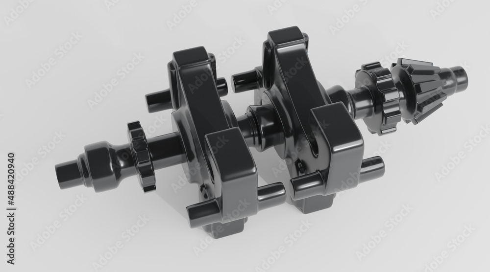 Naklejka premium Gears