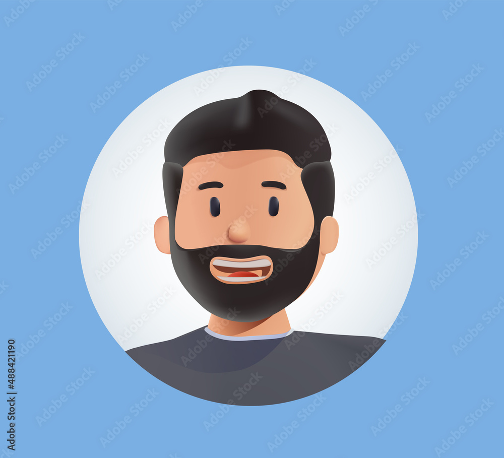 Avatar Animated Icon  Free user Animated Icon