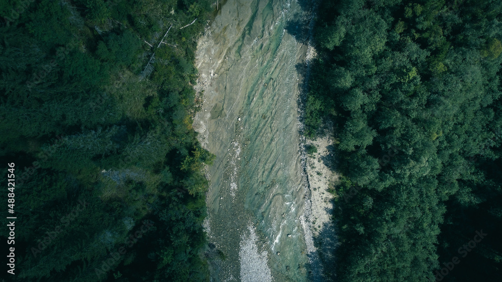 River from above