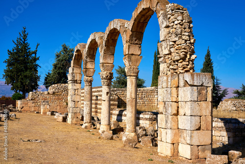 Aanjar archaeological Site