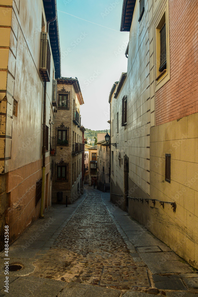 Naklejka premium Bell tower of the Cathedral of Toledo