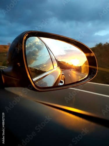 Espejo de coche