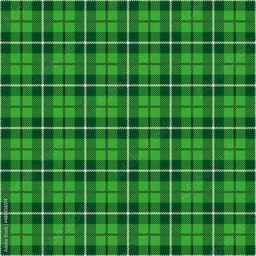 St. Patrick's Day seamless pattern. Tileable vector background in Irish classic style.