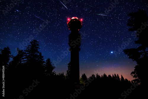 The Perseids are a prolific meteor shower associated with the comet Swift - Tuttle photo