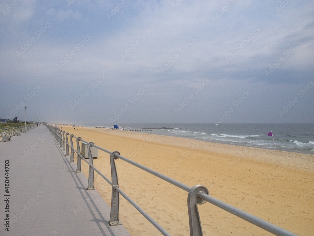 Walkway on the beach