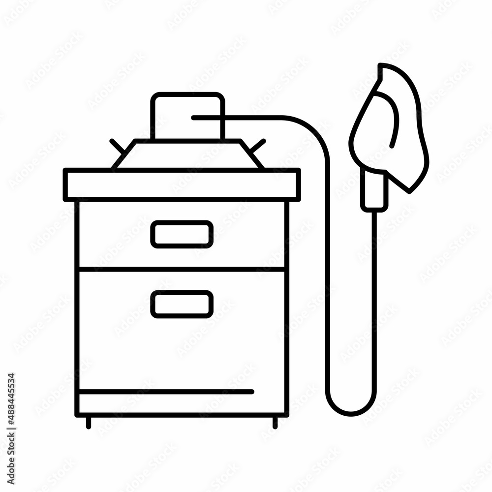 bee hive air equipment line icon vector illustration bee hive air equipment line icon vector illustration