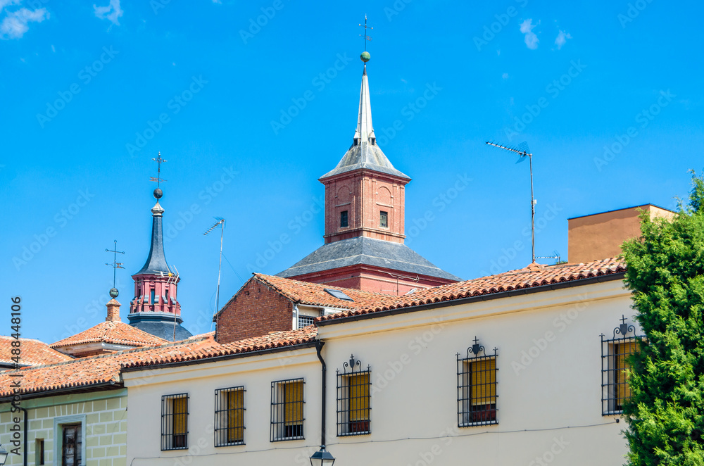 Church in Alcala de Henares, Madrid province, Spain