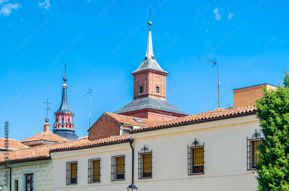 Church in Alcala de Henares, Madrid province, Spain Church in Alcala de Henares, Madrid province, Spain