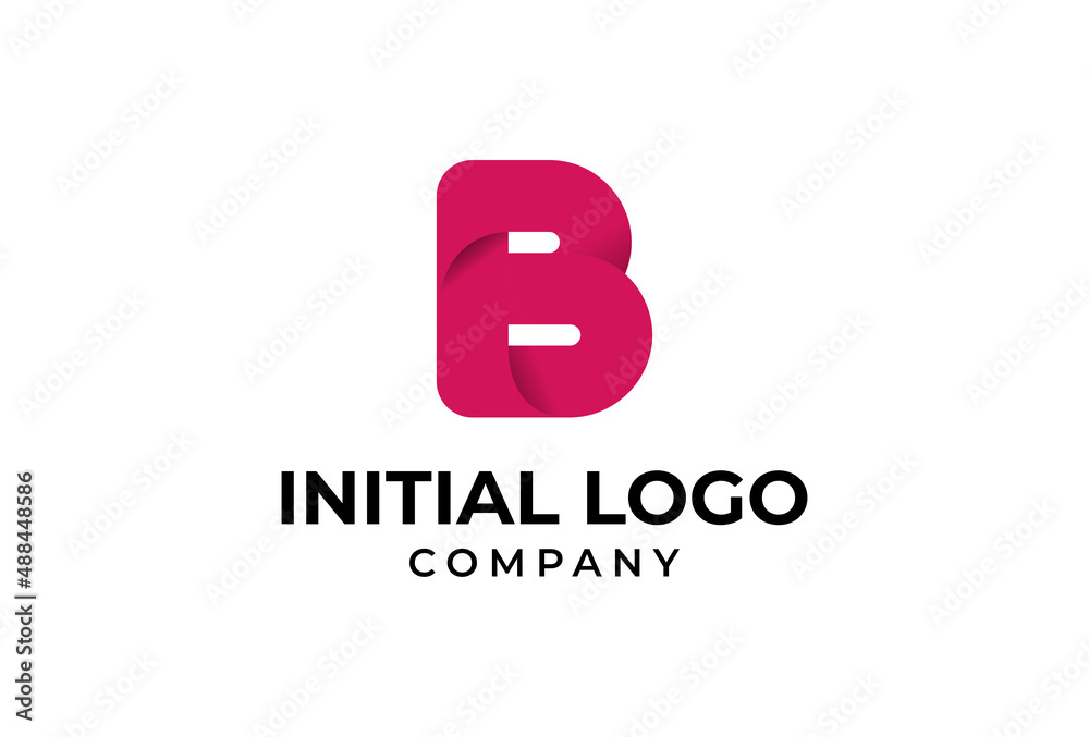 Letter B modern and stylish gradient logo design vector illustration
Letter B modern and stylish gradient logo design vector illustration