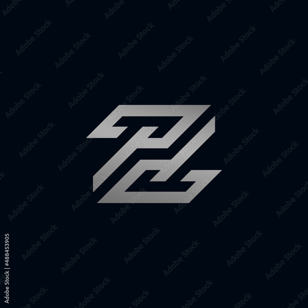 Futuristic letter Z logo design for your company or business Futuristic letter Z logo design for your company or business