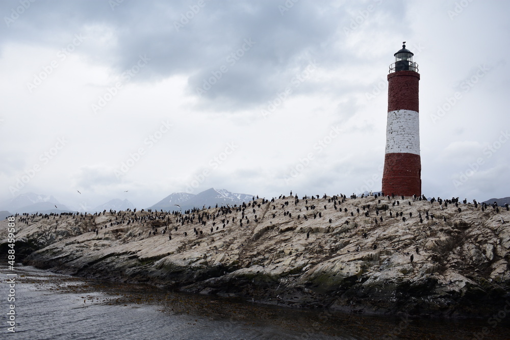 Lighthouse Ushuaia Landscape Fin del Mundo Argentina Tierra del Fuego