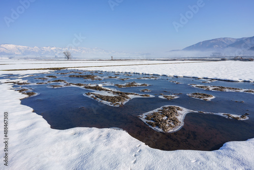 Fotografie 雪解けの田園