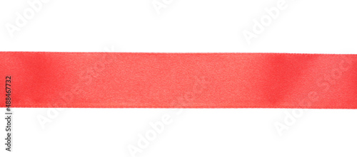 Beautiful red ribbon isolated on white, top view Free Download Beautiful red ribbon isolated on white, top view - GFXLoad