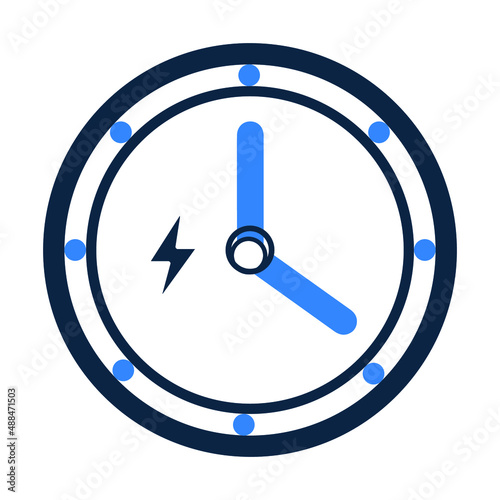 Power Clock or time icon