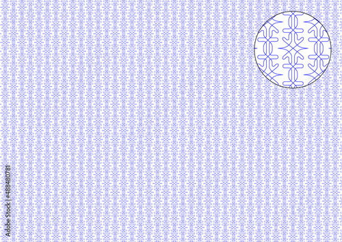 Background vector protective grid with a pattern of stars.