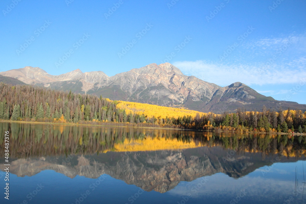 Autumn In The Mountains, Jasper National Park, Alberta