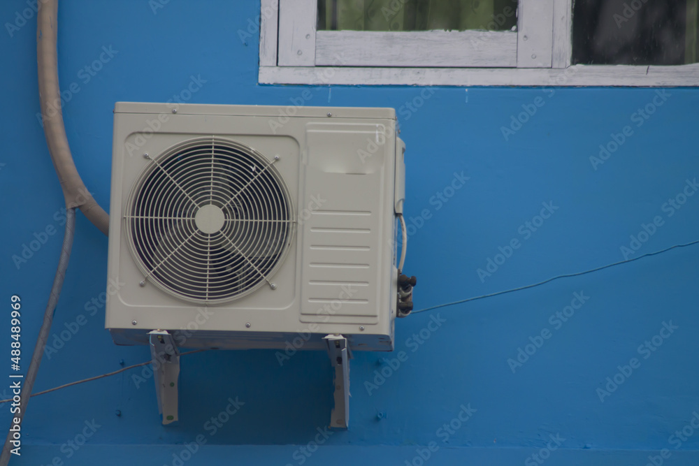 air conditioner on the wall air conditioner on the wall