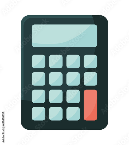 black calculator icon