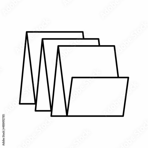 floor tiles line icon vector illustration