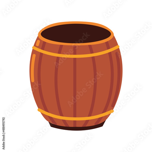 wooden barrel icon